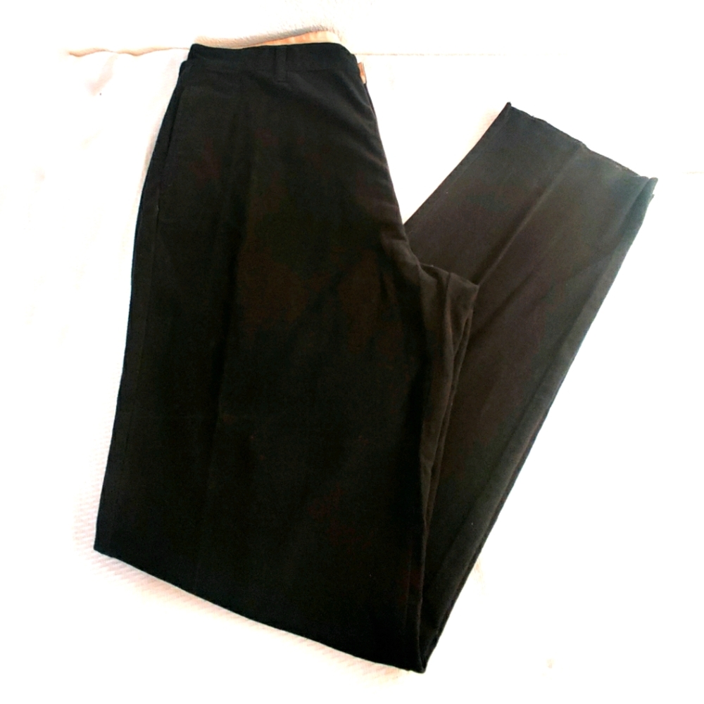 Eddie Bauer Size 38 men's tall black pants
